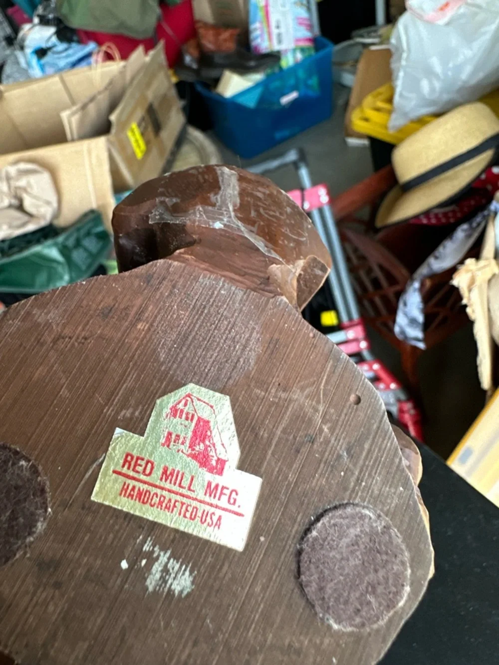 Brown Eagle Bird Toy Figurine for Avian Enrichment